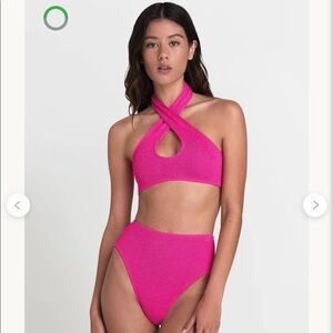Bond Eye Carmen scrunch one size bikini set